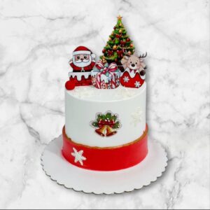 Torta Fantasía Navideña