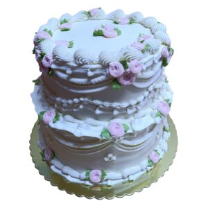 Torta de Gala Bicolor en Buttercream