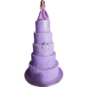 Torta de 15 Años "Princesa de Invierno" - Edición Gran Gala