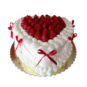 Torta Corazón Tentación de Fresa