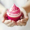 Cupcake Vainilla & Fresa